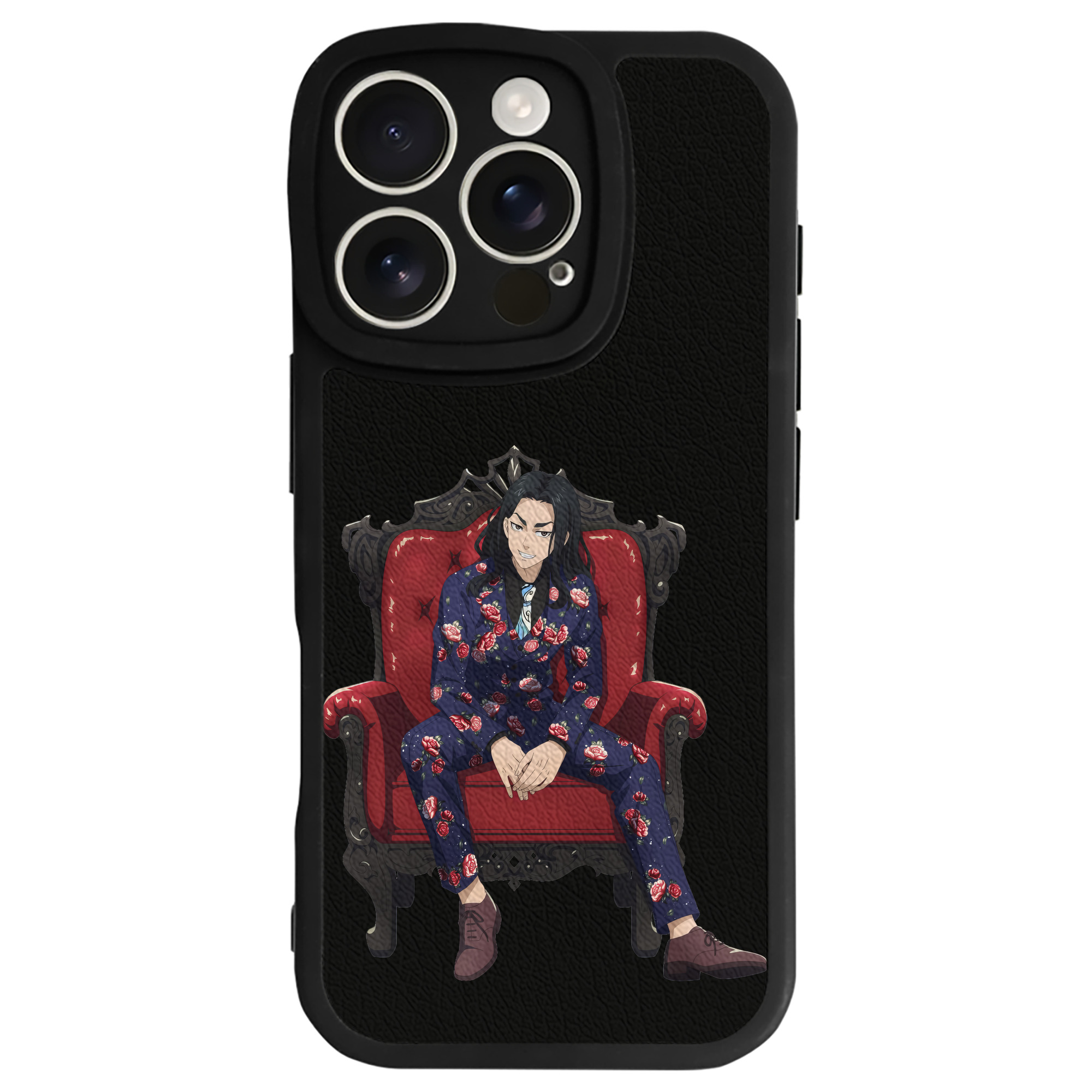（画像用） 東京リベンジャーズ Tokyo Revengers 【iPhone 16シリーズ対応】シリコンスマホケース（レザー調） 材質：シリコン